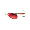 Блесна вращающаяся Mepps AGLIA PLATINUM, 1, Red/SILVER, комплект из 5 штук