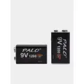 Аккумуляторная батарейка крона Palo 1200 mAh 9V 6F22 USB 2шт