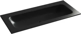 Раковина Ceramica Nova Grace CN7013MBwx 101x45,7 см, накладная, черный матовый
