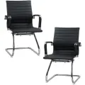 Набор 2 шт. Офисное кресло для посетителей DOBRIN CODY, LMR-102N, чёрный
