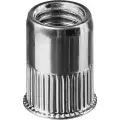 Резьбовые заклепки Nut-R, М8, 250 шт, стальные с насечками, уменьш. бортик, Kraftool 311708-08