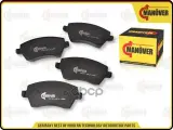 Колодка тормозная передняя Manover ВАЗ LADA Largus, RENAULT Logan, Duster, Captur, Kangoo, Twingo, NISSAN Almera, Micra, Not.
