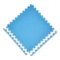 Мягкий пол пазл 60*60*2,5см Light Blue ETK EVA Коврик-пазл 1шт