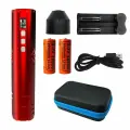 Беспроводная машинка ручка для тату и татуажа Big Wasp Arrow RTM-114 Wireless Pen Red