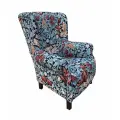 Кресло Ля Нэж Флорентийская мозайка хлопковый гобелен, 84х82х102 см.