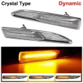 Фонари поворотники для Ford Mondeo 4 Mk4 BA7 2007-2015 Dynamic Crystal 1
