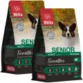BLITZ SENSITIVE SENIOR ALL BREEDS д пожил соб всех пор старше 7лет с чувствит пищевар с индейкой 1,8 + 1,8 кг