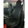 Авточехлы Анаконда Kia Ceed (Киа Сид) 1 кузов 2007-2012 5 дверей (экокожа Виста + Алькантара , черный / черный)