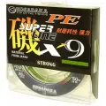 Шнур плетен. Kosadaka SUPER LINE PE X9 150м, цв. dark green; 0.12мм; 10.9кг