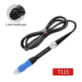Ручка для паяльника KOOSTR T12/T245/936/T210/T115 T115 (T3B and T420D)