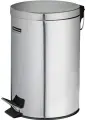 Ведро-контейнер для мусора (урна) OfficeClean Professional, 5л, нержавеющая сталь, хром
