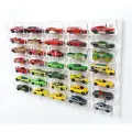 Полка для машинок масштаба 1:64 Прозрачная витрина
