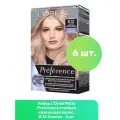 L'Oreal Paris Preference стойкая краска для волос, 8.12 Аляска - 6 шт