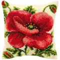 PN-0008703 Набор для вышивания крестом (подушка) Vervaco Oriental poppy Восточный мак
