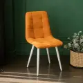 Мягкие стулья Тедди для кухни и комнаты со спинкой / 2 шт, терракот