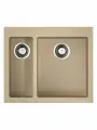 Кухонная мойка OMOIKIRI Bosen 59-2-CH 59х50см искусственный гранит/шампань