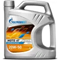 Полусинтетическое моторное масло Газпромнефть Moto 4 T 20W-50, 4 л, 1 шт.