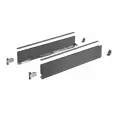 Комплект фурнитуры ящика Hettich AvanTech You, H101 мм, NL450 мм, антрацит