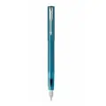 Перьевая ручка Parker Vector XL Teal CT, цвет чернил blue, перо: F, в подарочной упаковке.