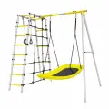 Спортивно-игровой комплекс Romana D1, качели лодка 103.31.06, серый/жёлтый