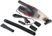 Пылесос автомобильный CARTAGE, 5 насадок, 140 Вт, 12 В, черный, 5179740