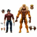 Фигурка Hasbro Marvel Legends Series, Marvel's Logan vs Sabretooth 5010996202086