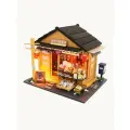 Румбокс Японский дом с пылезащитным чехлом. Интерьерный конструктор/сборная модель.