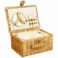 Корзина - холодильник для пикника плетёная, 2 персоны, 38х27х20 см, лоза
