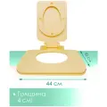 Теплое сиденье для Дачного туалета с откидной крышкой Дачкин 2.0 (накладка стульчак для уличного туалета)