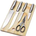 Набор ножей 6 предметов с разделочной доской.