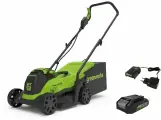 Газонокосилка ручная Greenworks GD24LM33K4 (2516107ub)
