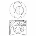Поршень Nural 8711490066