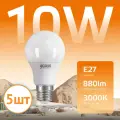 Лампочка светодиодная Gauss Elementary 10В эквивалент 75w E27 3000k 23210 (комплект из 5 шт.)