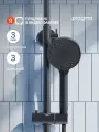 Душевая лейка Pragma Teiden, матовый черный, 3 режима, TDN2. BB3H.026