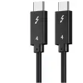 Кабель Thunderbolt 4 (USB4, Type-C) 8K@60Hz, 40Gbps, PD 100W, 1 метр