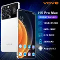Смартфон i15 Pro Max, 6.74 , 90 Hz, Android 13, 16Gb+512Gb, белый-- вождь в долговечности✨