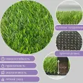Искусственная трава August 35мм. ворс 1.5x3м (4.5кв. м), цвет зелёный