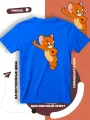 Футболка том и джерри tom and jerry, размер M, синий