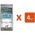 FARMINA VET LIFE CANIN NEUTERED для взрослых кастрированных и стерилизованных собак весом более 10 кг (2 кг х 4 шт)