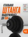 Штанга c композитными дисками 45 кг