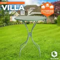 Стол садовый металлический TetChair Villa, круглый, стальной сплав, зеленый