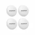 GPS-трекер Momax PinTag Find My Tracker, 4 шт. (BR5GS) белый