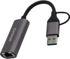 DLA-GEUC01 / Сетевой адаптер Gigabit Ethernet Digma DLA-GEUC01 USB 3.0