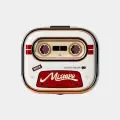 Беспроводные наушники Rock Retro Style TWS Earphone Retro Mix Tape бежевый
