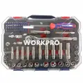 Набор инструментов, 3/8, 75 шт. Workpro WP202524