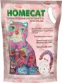 Наполнитель для кошачьего туалета Homecat Роза, силикагелевый, впитывающий, 7,6 л