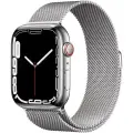 Умные часы Apple Watch Series 7 45 мм Steel Case GPS + Cellular, серебристый