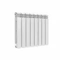Радиатор биметаллический РБС 500 8 секций Qну=1400 Вт RAL 9016 (белый) Ogint