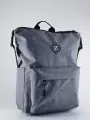 Рюкзак ученический T 2128.7 джинс серый унисекс нейлон на молнии