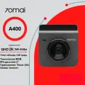 Видеорегистратор Xiaomi 70mai Dash Cam A400, 2K QHD, WDR, 145 градусов, Global, Гарантия 6 мес